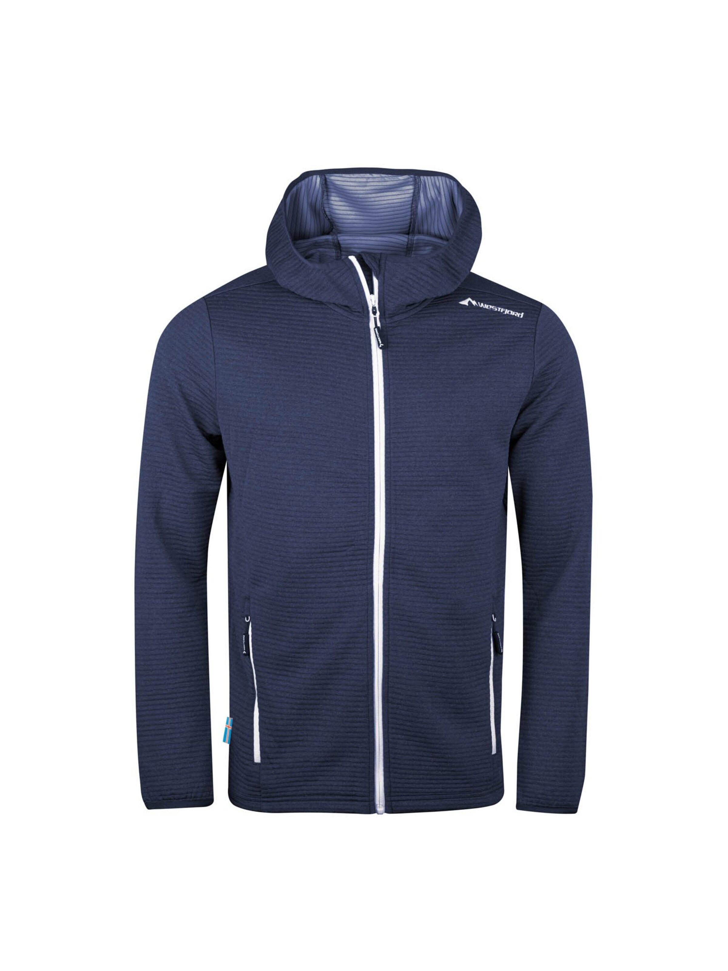 WESTFJORD Fleecejacke‌‌ in Blau: Vorderseite