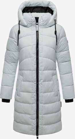 Manteau d’hiver 'Kaltnäschen 16' MARIKOO en blanc : devant