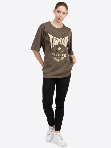 T-Shirt ' DOYLEN ' Tapout en marron