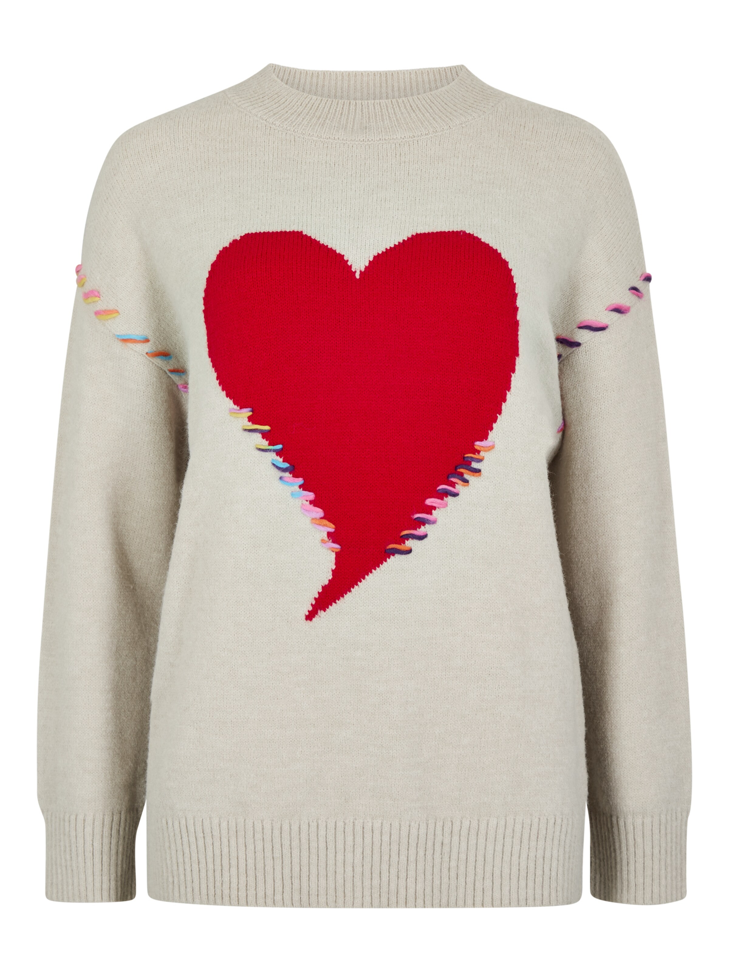 Apricot Sweater ' ' in Grey: front