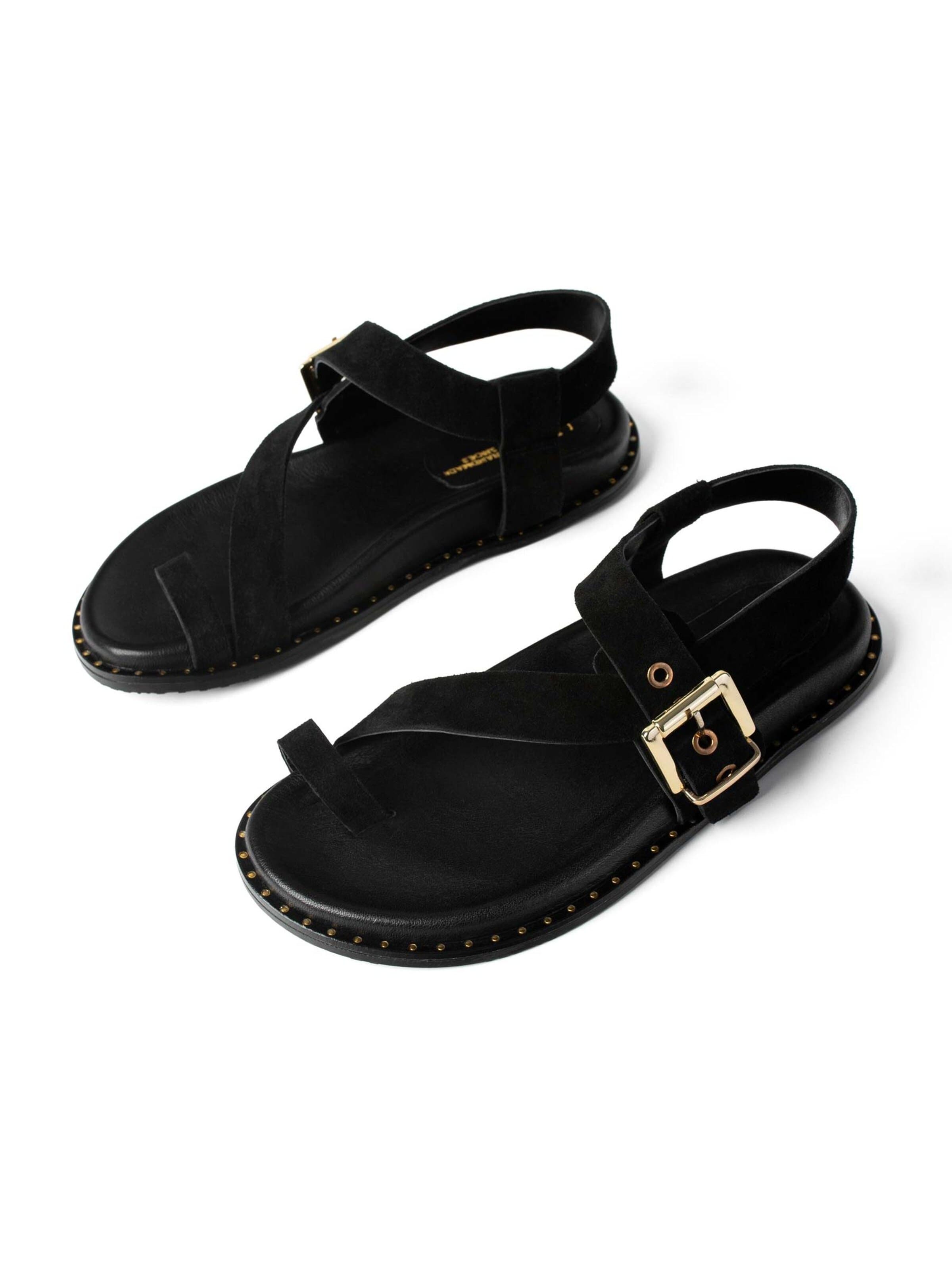 L37 HANDMADE SHOES - Zapatillas 'SALT ON SKIN' en negro