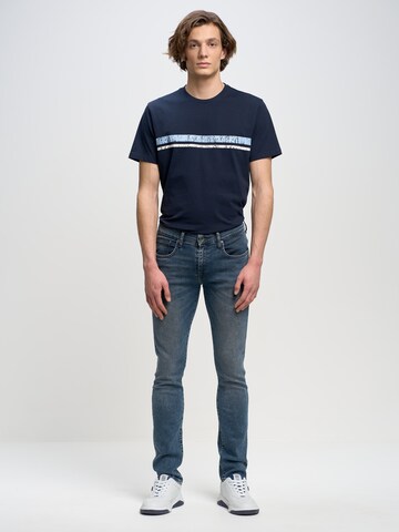 BIG STAR Slimfit Jeans 'Jeffray' in Blauw