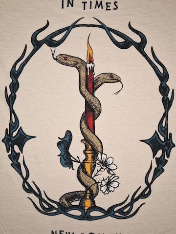T-Shirt 'Queens Of The Stoneage' Rockshirts en blanc