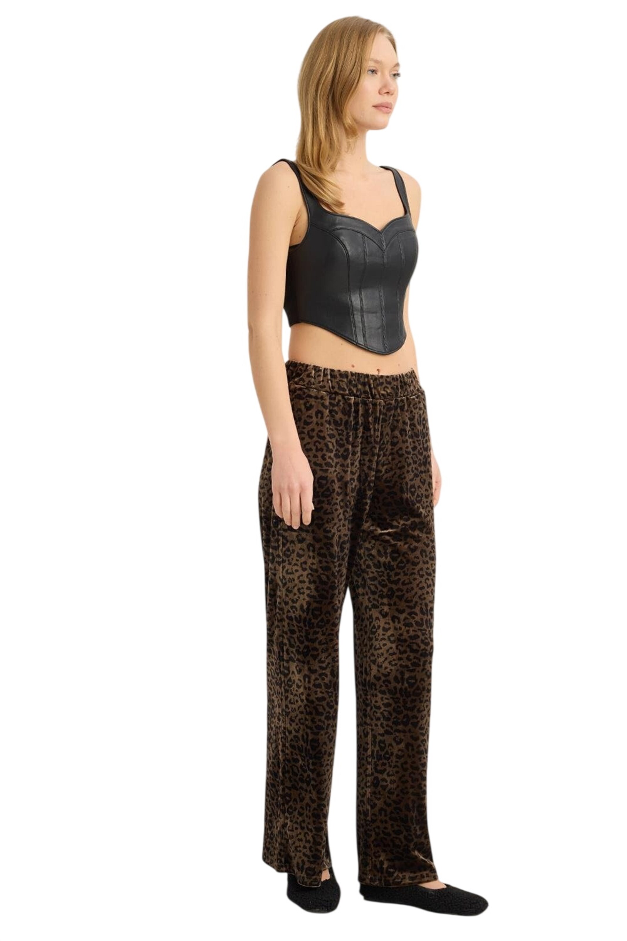 HOME STORE Regular Broek in Zwart