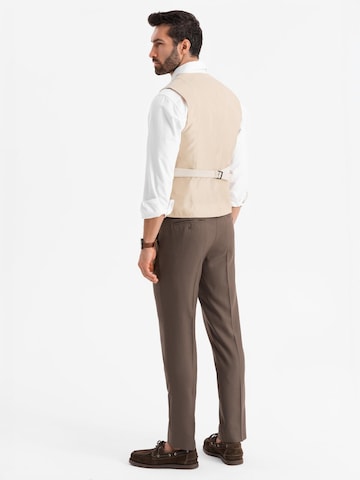 Ombre Gilet '0145' in Beige