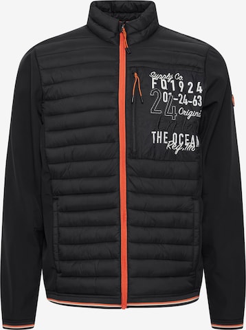 Veste mi-saison 'Jano' FQ1924 en noir : devant