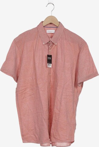 Baldessarini Button Up Shirt in XXL in Orange: front