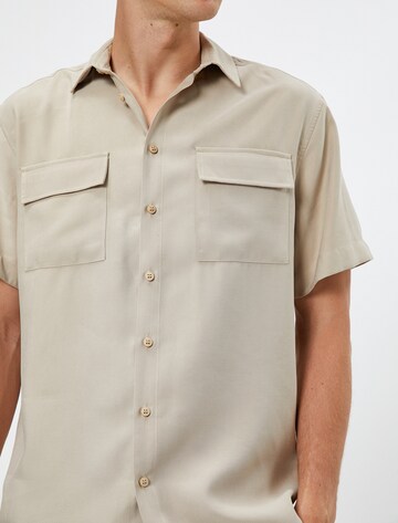 Koton Regular fit Button Up Shirt in Green