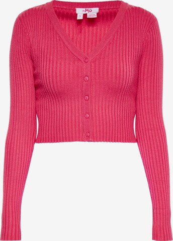 MYMO Knit Cardigan in Pink: front