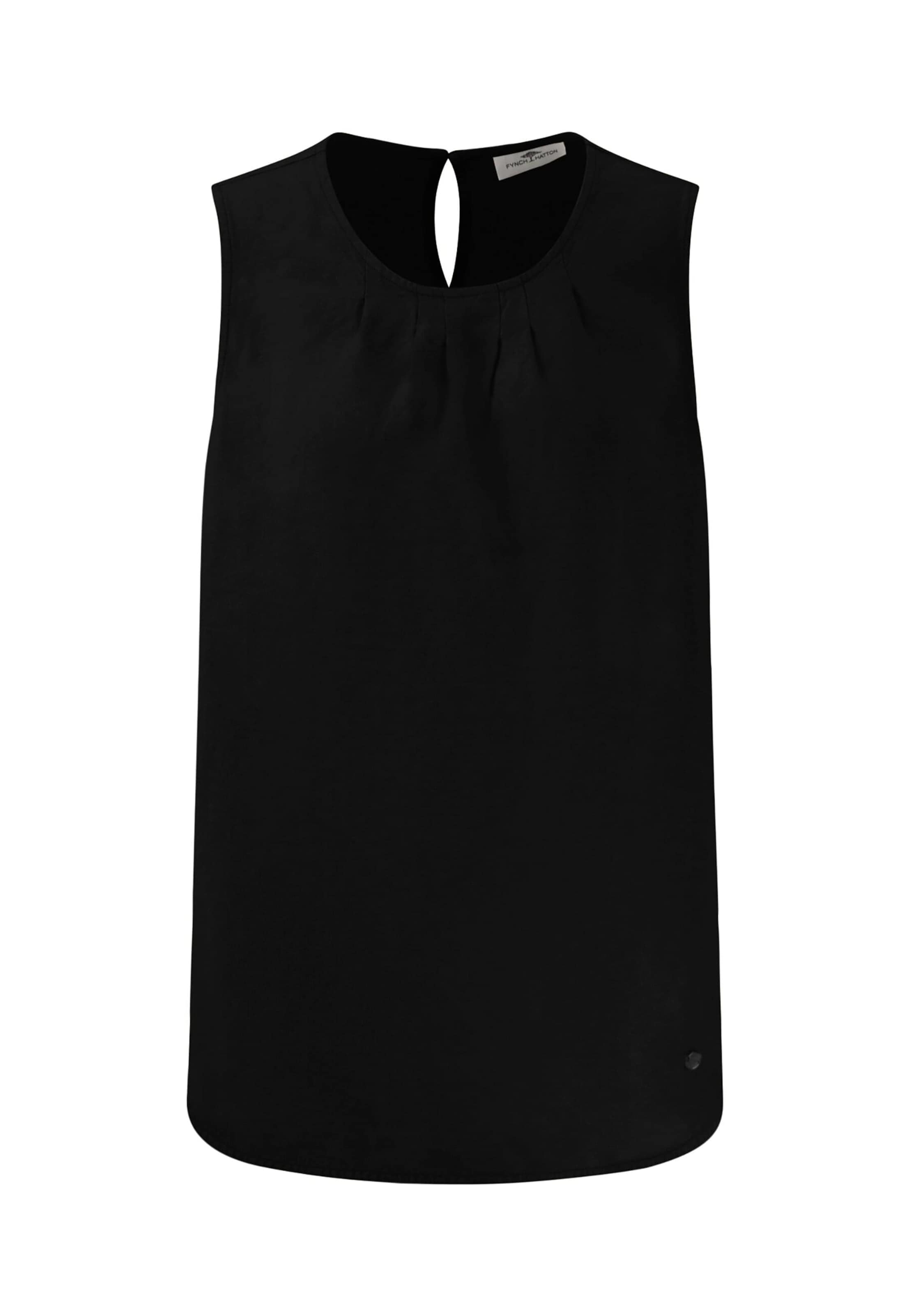 FYNCH-HATTON Blouse in Zwart: voorkant