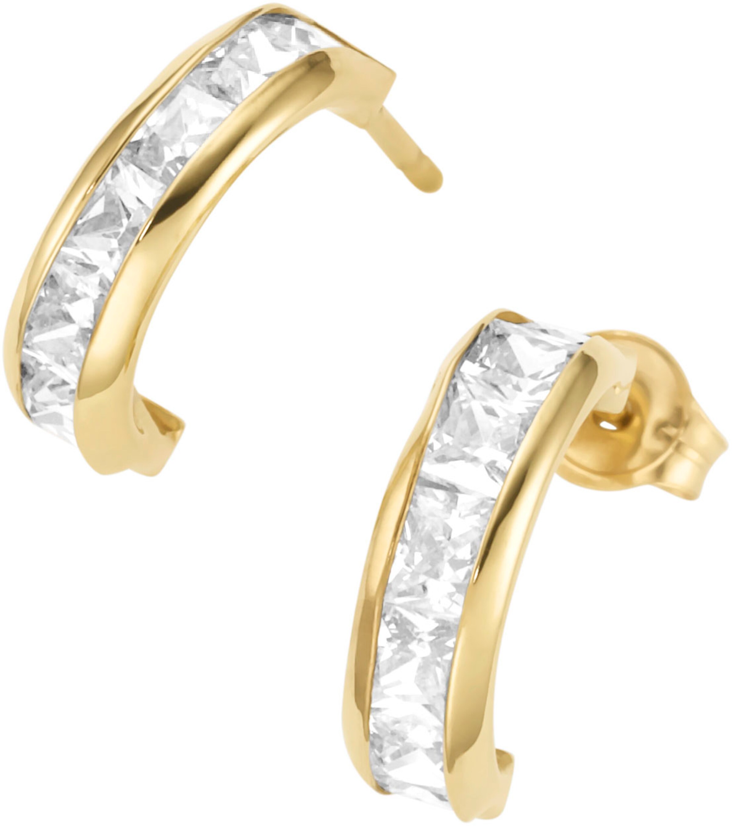 FIRETTI Ohrringe in Gold: Vorderseite