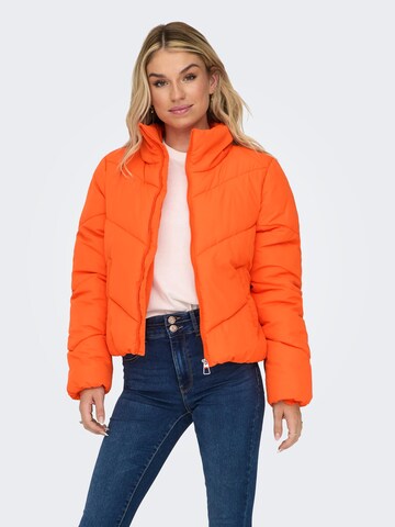 ONLY Prechodná bunda 'MAGGI' - oranžová