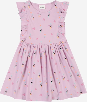 s.Oliver Kleid in Lila: Vorderseite