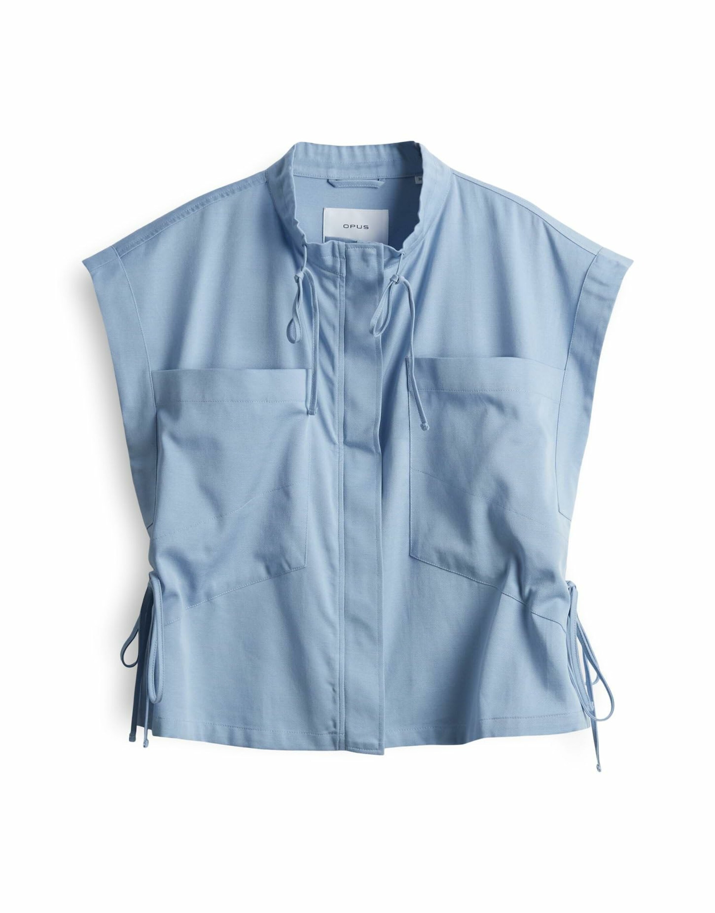 OPUS Vest in Blue: front