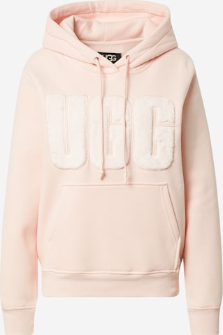 UGG Sweatshirt 'Rey' in Roze: voorkant