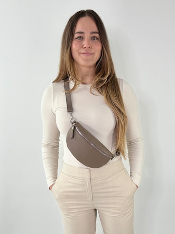 lePelou Fanny Pack 'TONI small' in Grey