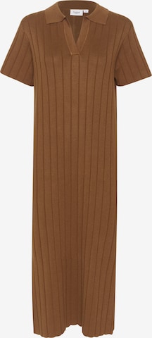 SAINT TROPEZ Kjole 'Fumiko' i brun: forside