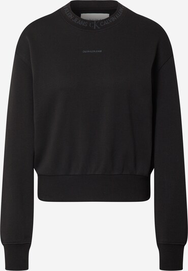 Calvin Klein Jeans Dressipluus hall / must / valge, Tootevaade