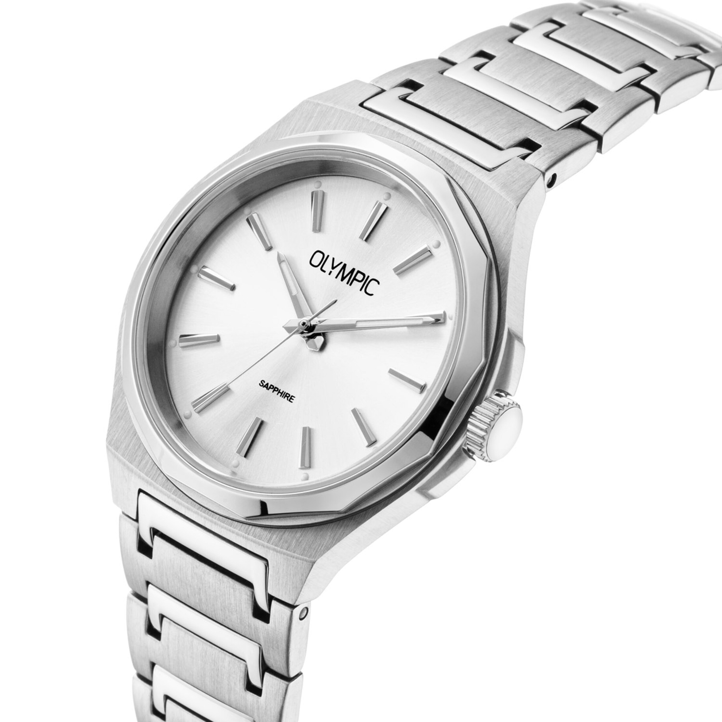Olympic Analog watch in Silver