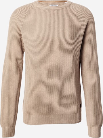 JACK & JONES Свитер в Бежевый: спереди