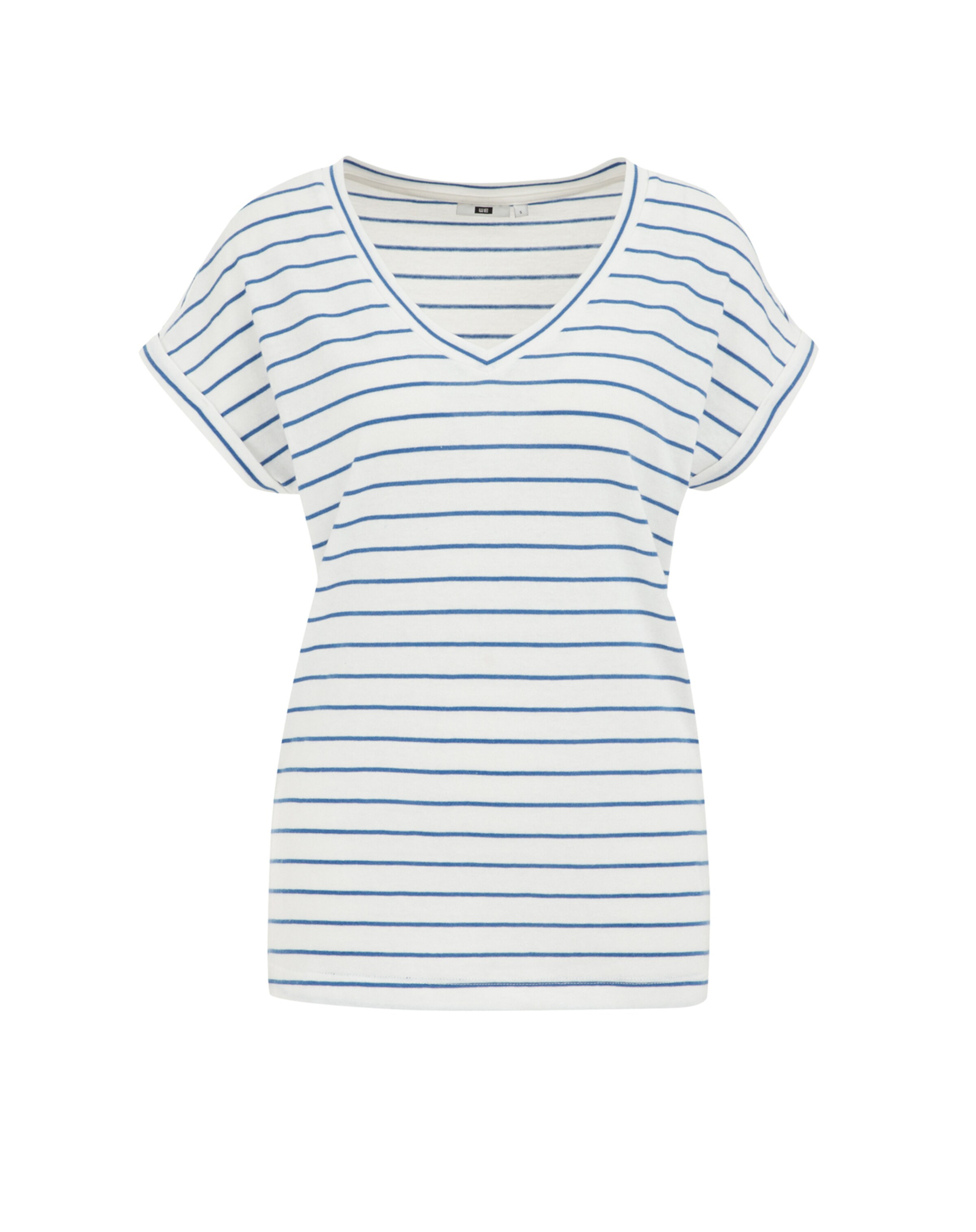 Maglietta WE Fashion di colore blu / bianco, Visualizzazione prodotti