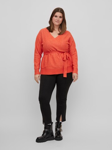 Pull-over 'Cilia' EVOKED en orange