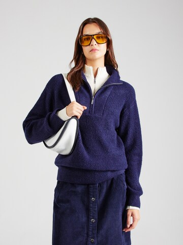 Pull-over 'PZ ASTRA' PULZ Jeans en bleu : devant