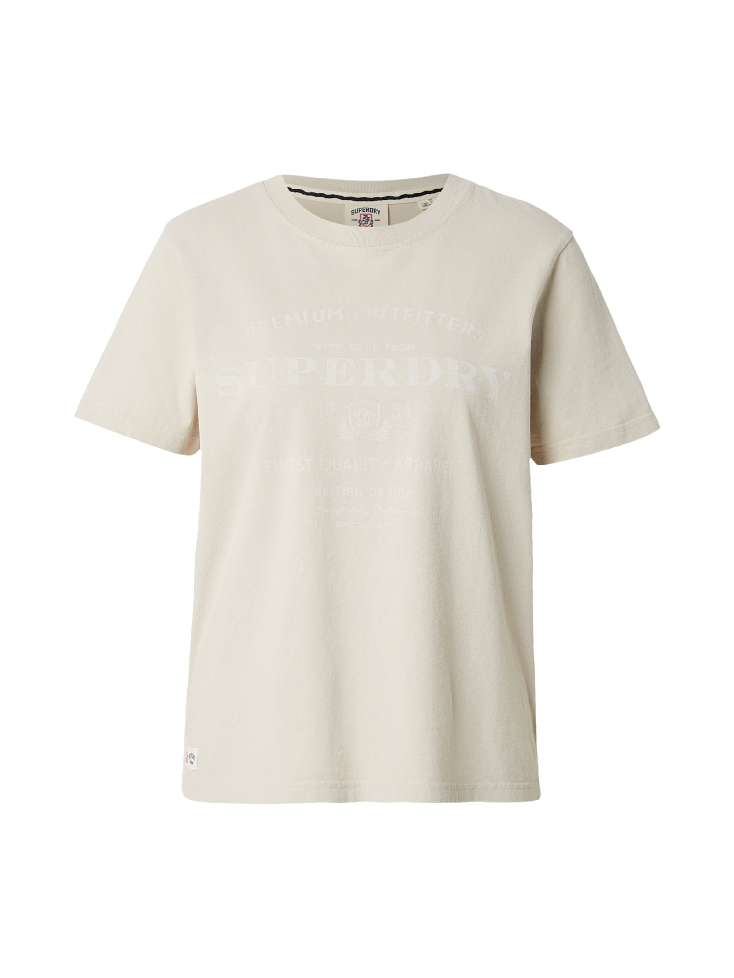 Superdry & Co Póló - bézs: elől