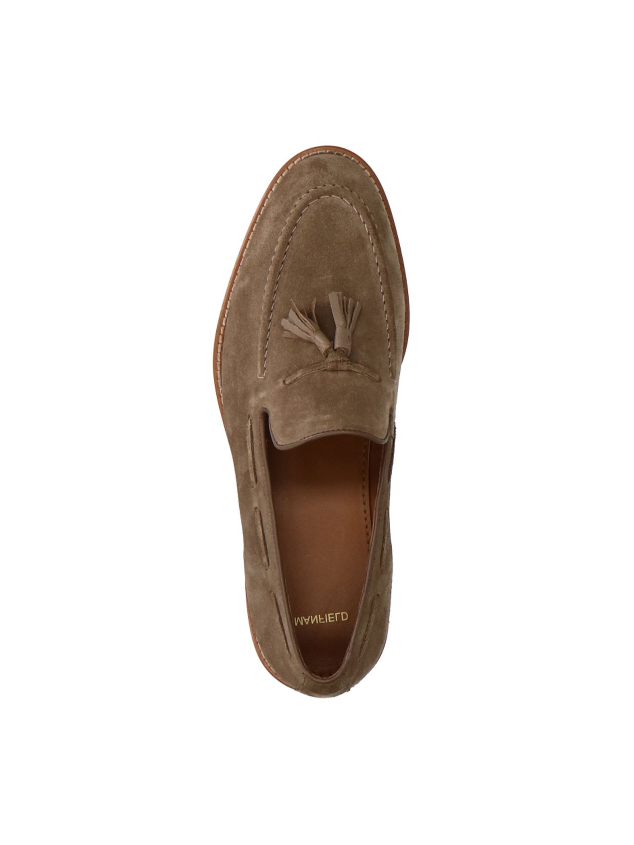 MANFIELD Classic Flats in Beige