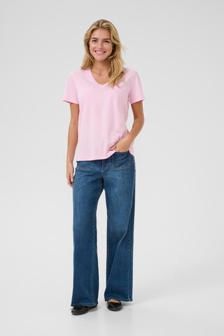 Kaffe T-Shirt 'Marin' in Pink