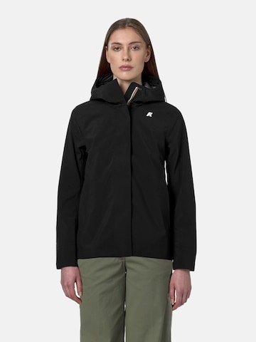 K-Way - Chaqueta de entretiempo 'K-WAY MADALINA BONDED JERSEY GIUBBINO' en negro