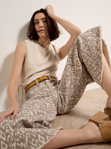 Loosefit Jean Apricot en beige