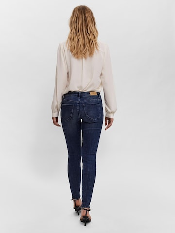 VERO MODA Skinny Jeans in Blauw