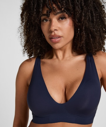 Hunkemöller T-Shirt BH in Blau