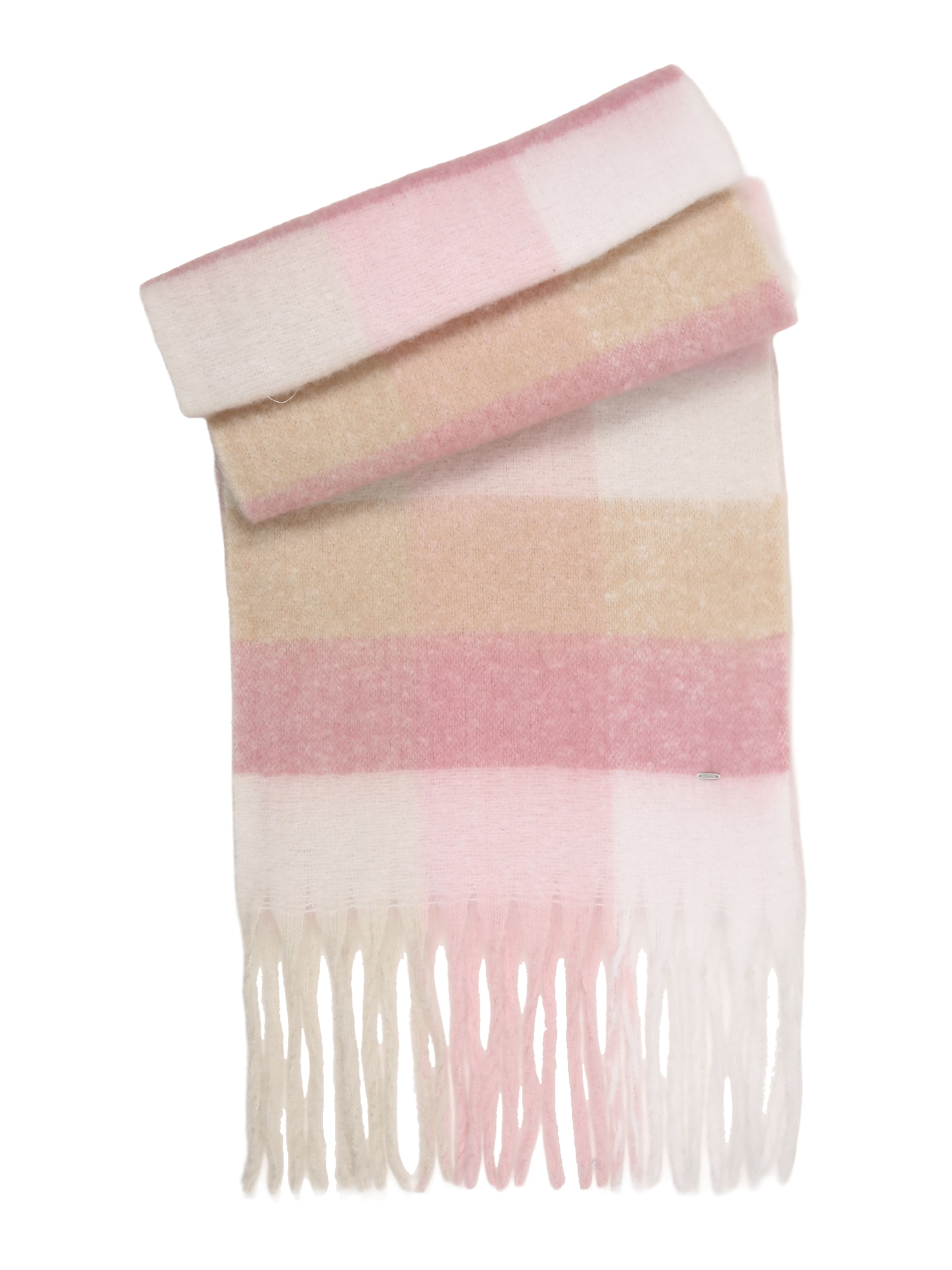 LUHTA Šála 'NAANJOKI' – pink: přední strana