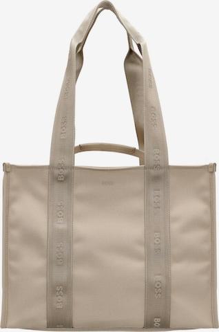 HUGO BOSS Shopper 'Sandy' in Beige: front