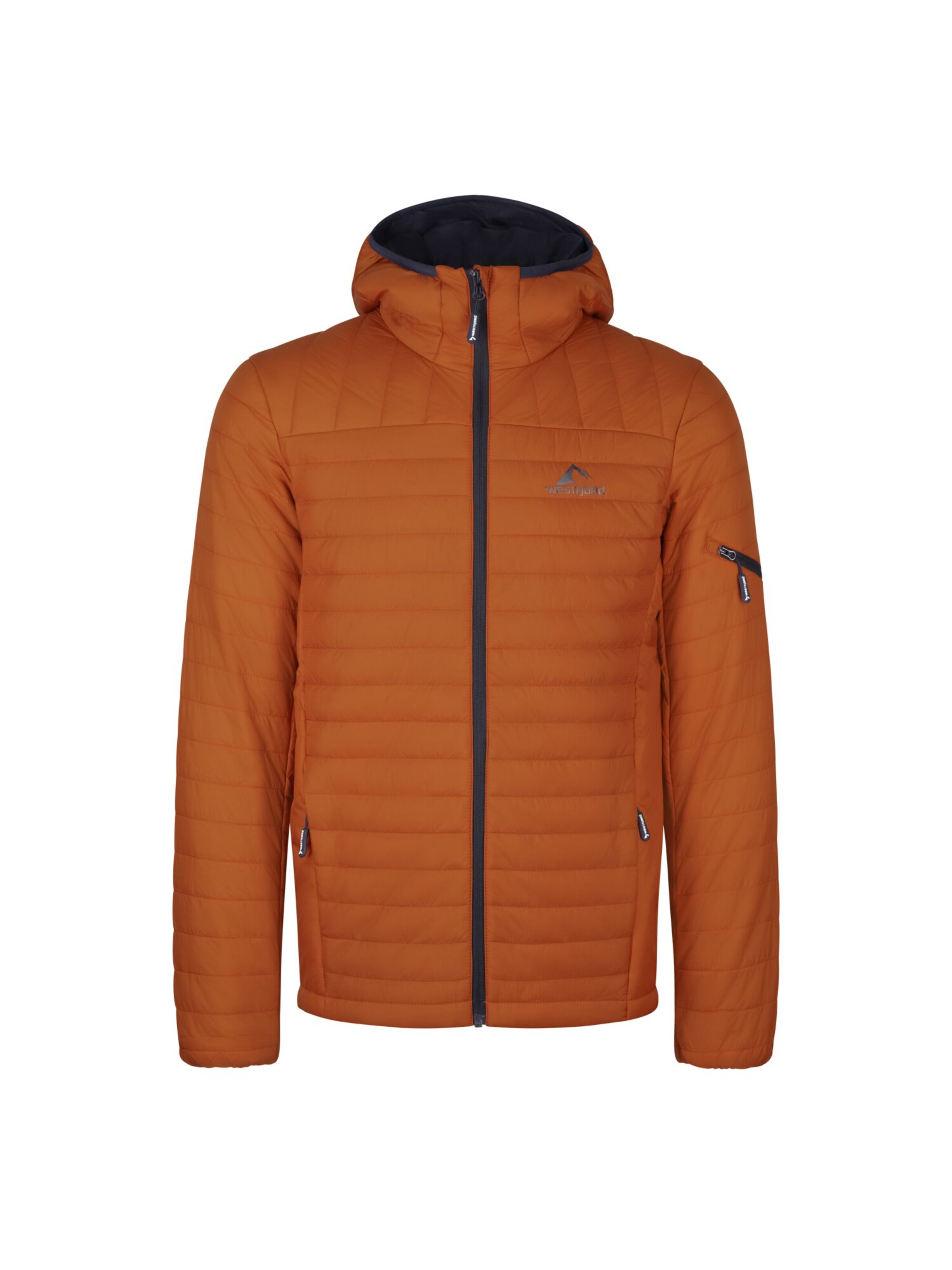 WESTFJORD Winter Jacket in Orange: front