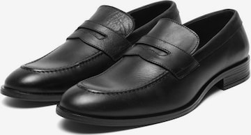 Mocassin 'BYRON' Bianco en noir