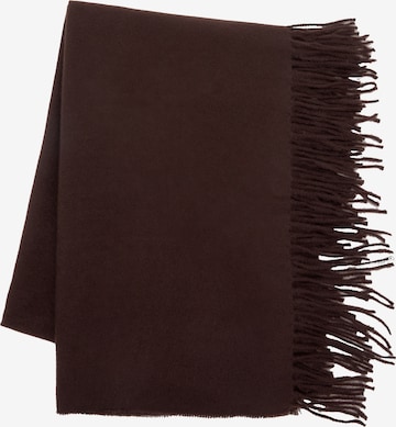 Écharpe Pull&Bear en marron : devant