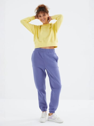Tommy Life Sportbroek 'Jogginghose' in S in de kleur Azuur, Productweergave