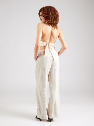 Wide Leg Pantalon 'YASLIRU' YAS en beige