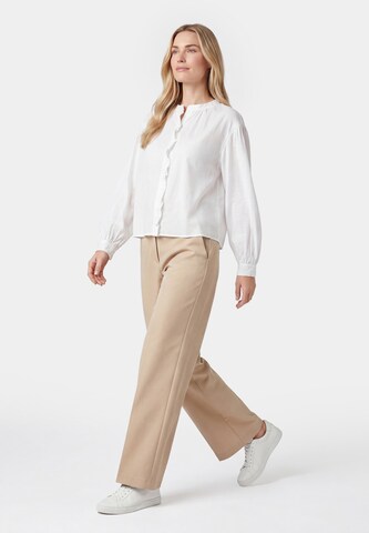 usha WHITE LABEL - Blusa en blanco