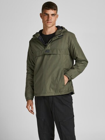 JACK & JONES Jacke 'Rambler' in Grün: Vorderseite