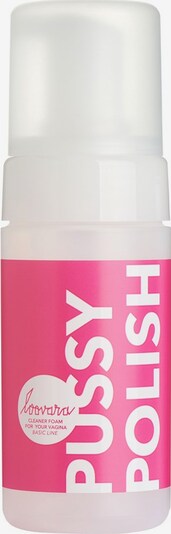 Loovara Schaum 'Pussy Polish' in koralle / weiß, Produktansicht