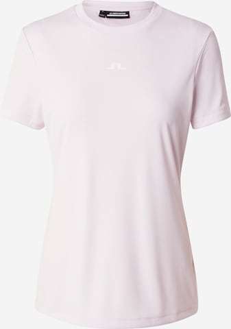 J.Lindeberg Функциональная футболка 'Ada' в Ярко-розовый: спереди