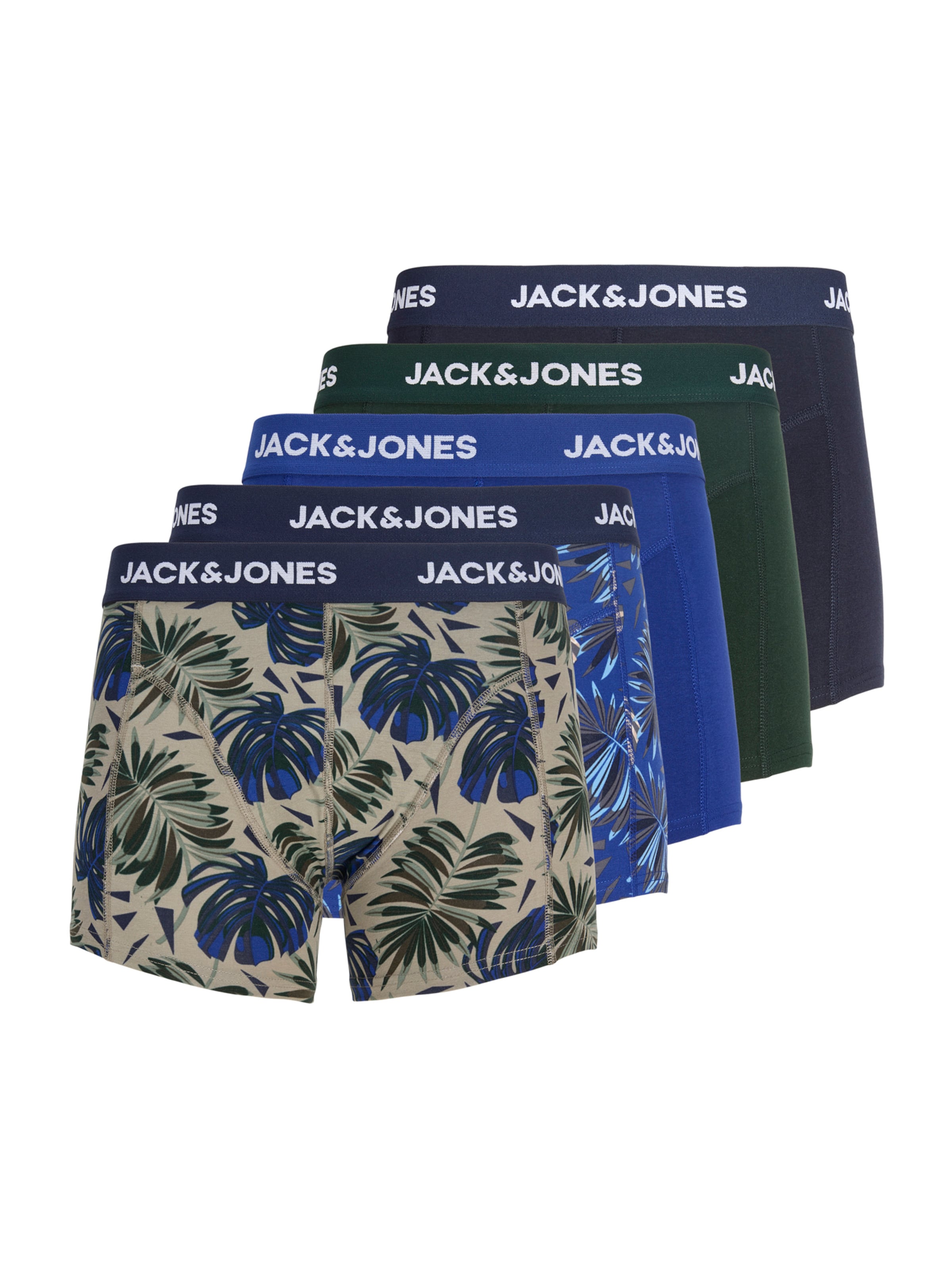 JACK & JONES Boxershorts 'JACHENDO' i blå: framsida