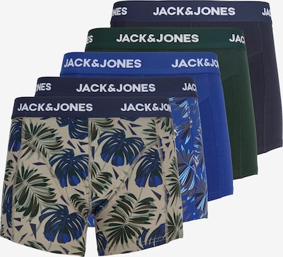 JACK & JONES Bokserishortsit 'JACHENDO' koossa XS värissä laivastonsininen / vihreä / khaki / valkoinen, Tuotenäkymä