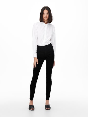 JDY Skinny Jeans 'Tulga' in Zwart