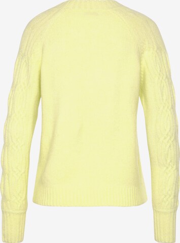 LASCANA Sweater in Yellow