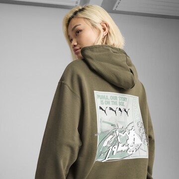 PUMA Sweatshirt 'FUTURE' in Groen